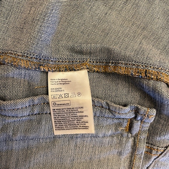 Made in Bangladesh Blue Jean Jacket - Picture 8 of 9